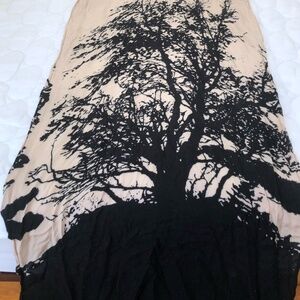 TREE PRINT ABSTRACT SCARF